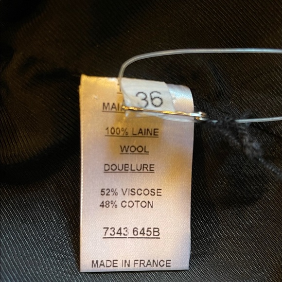 Balmain WOOL BLAZER - BLACK - Picture 7 of 8